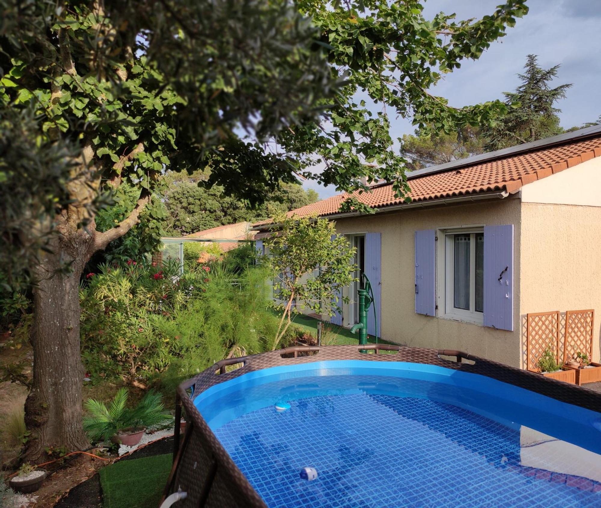 Villeneuve-lès-Avignon Le Jardin Des Rocailles - Villa 4 Chambres Climatisee Avec Piscine A Deux Pas D'Avignon מראה חיצוני תמונה