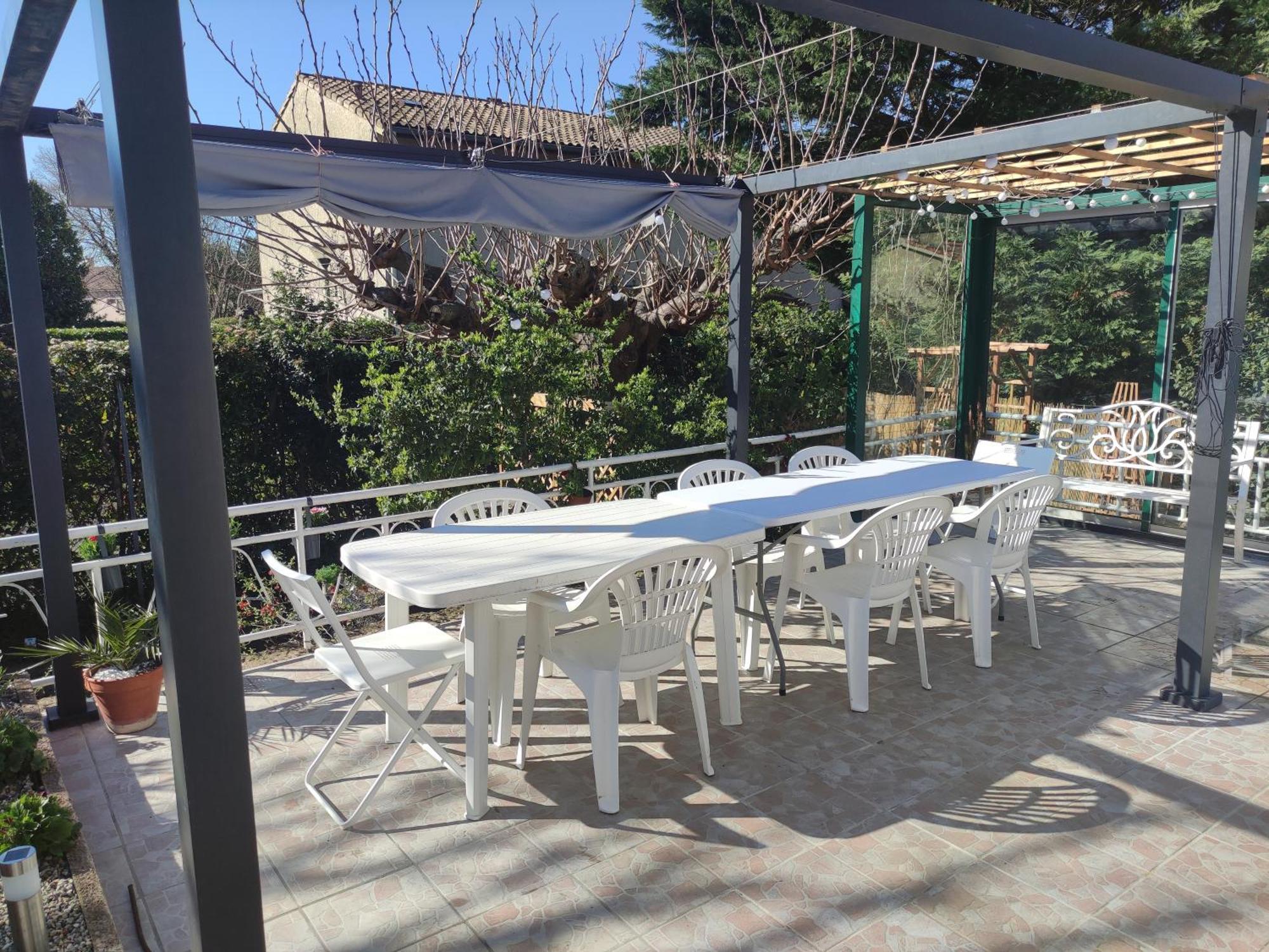 Villeneuve-lès-Avignon Le Jardin Des Rocailles - Villa 4 Chambres Climatisee Avec Piscine A Deux Pas D'Avignon מראה חיצוני תמונה